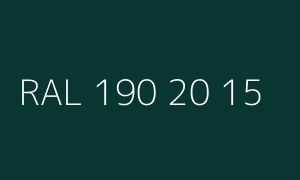 Spalva RAL 190 20 15