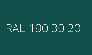 Spalva RAL 190 30 20