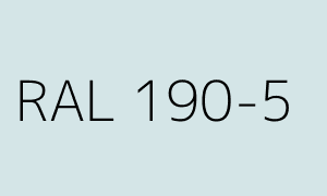 Spalva RAL 190-5