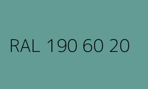 Spalva RAL 190 60 20