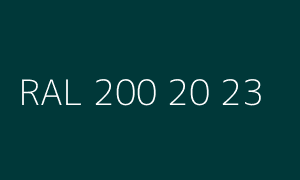 Spalva RAL 200 20 23