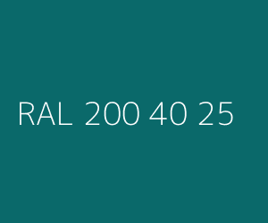 Spalva RAL 200 40 25 
