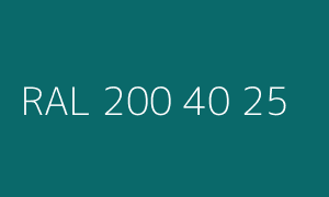 Spalva RAL 200 40 25