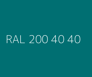 Spalva RAL 200 40 40 