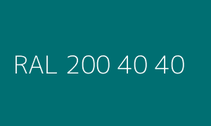 Spalva RAL 200 40 40