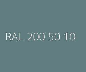 Spalva RAL 200 50 10 