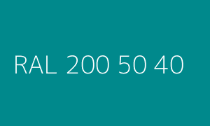 Spalva RAL 200 50 40