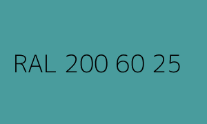 Spalva RAL 200 60 25