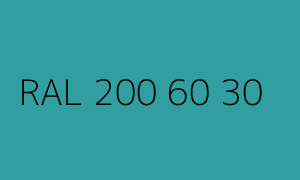 Spalva RAL 200 60 30