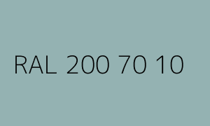 Spalva RAL 200 70 10