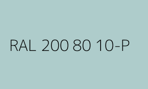 Spalva RAL 200 80 10-P