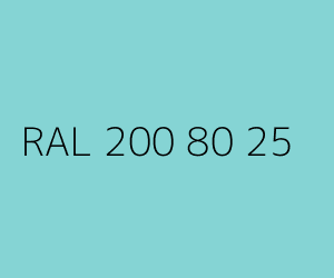 Spalva RAL 200 80 25 