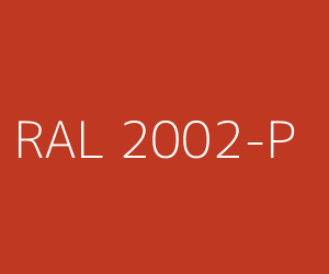 Spalva RAL 2002-P VERMILION