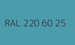 Spalva RAL 220 60 25