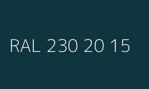 Spalva RAL 230 20 15
