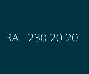 Spalva RAL 230 20 20 