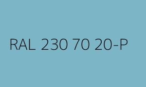 Spalva RAL 230 70 20-P