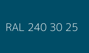Spalva RAL 240 30 25