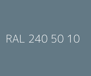 Spalva RAL 240 50 10 