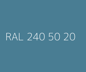 Spalva RAL 240 50 20 