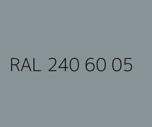 Spalva RAL 240 60 05 