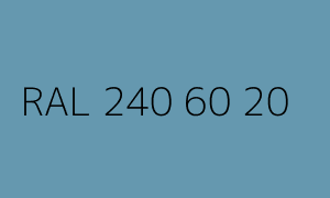 Spalva RAL 240 60 20