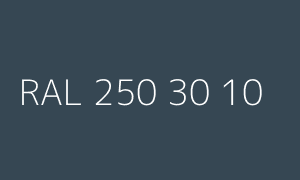 Spalva RAL 250 30 10