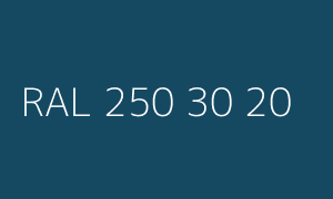 Spalva RAL 250 30 20