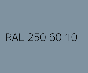 Spalva RAL 250 60 10 