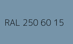 Spalva RAL 250 60 15