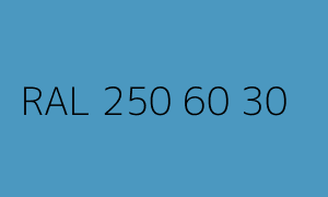 Spalva RAL 250 60 30