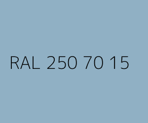 Spalva RAL 250 70 15 
