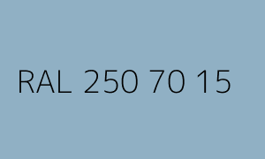 Spalva RAL 250 70 15