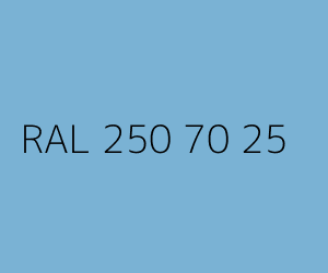 Spalva RAL 250 70 25 