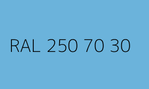 Spalva RAL 250 70 30