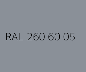 Spalva RAL 260 60 05 