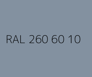 Spalva RAL 260 60 10 