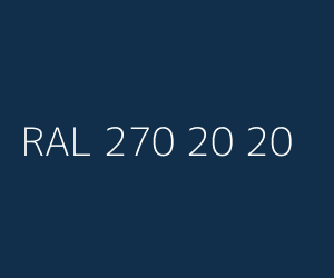 Spalva RAL 270 20 20 