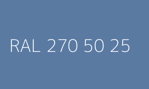Spalva RAL 270 50 25
