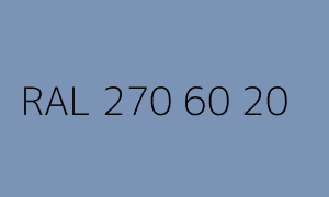 Spalva RAL 270 60 20