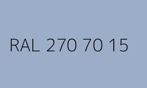 Spalva RAL 270 70 15