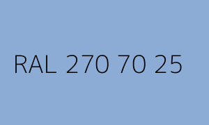 Spalva RAL 270 70 25