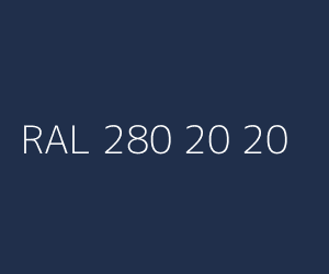 Spalva RAL 280 20 20 