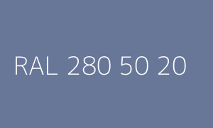 Spalva RAL 280 50 20