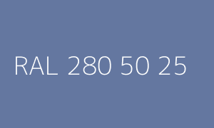 Spalva RAL 280 50 25