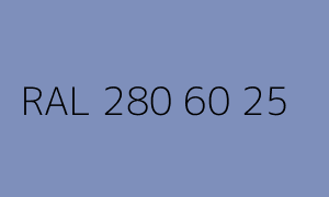 Spalva RAL 280 60 25