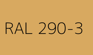 Spalva RAL 290-3