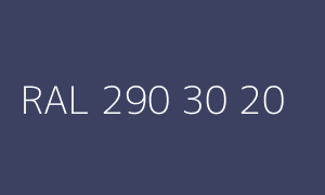 Spalva RAL 290 30 20