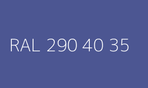 Spalva RAL 290 40 35