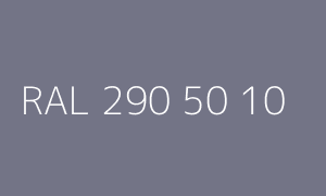 Spalva RAL 290 50 10